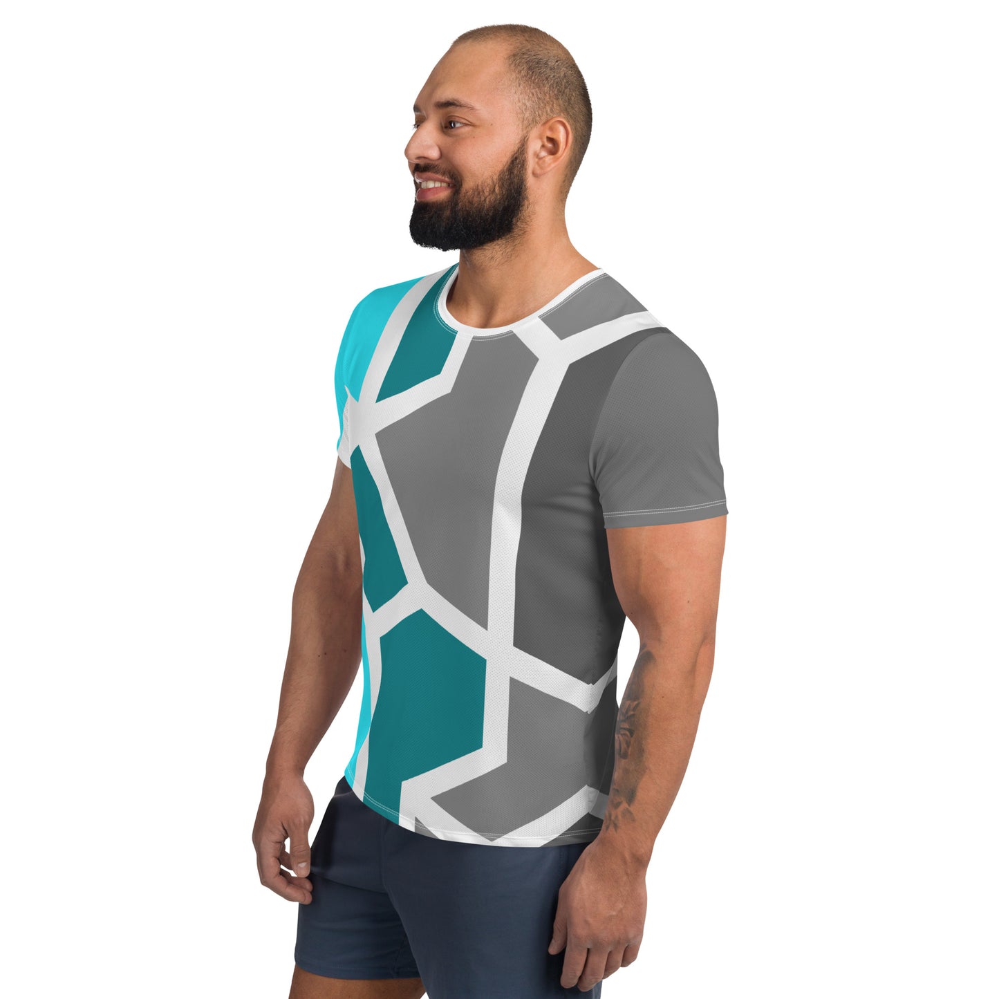 All-Over Print Men's Athletic T-shirt