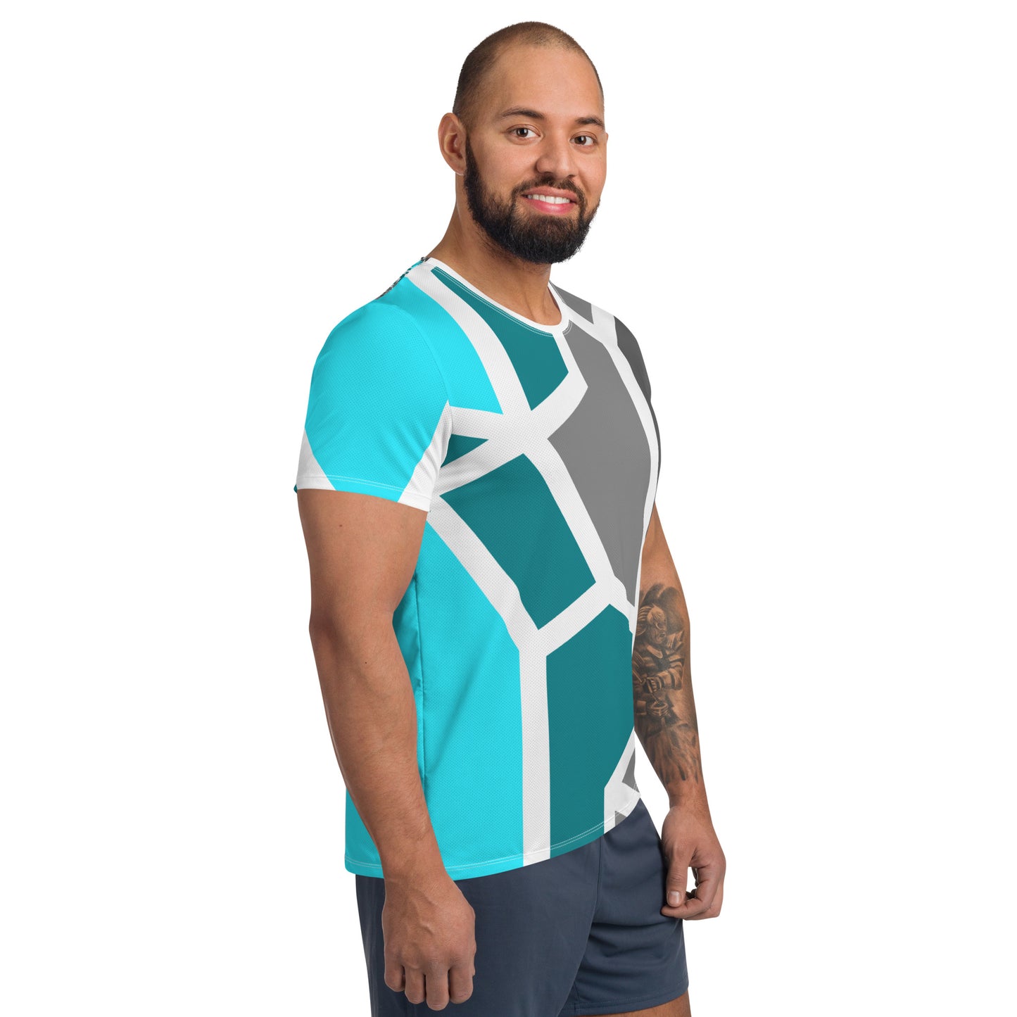 All-Over Print Men's Athletic T-shirt