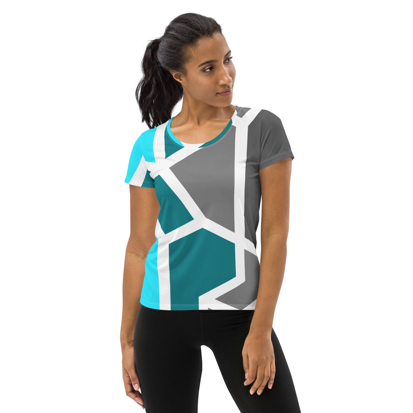 All-Over Print Women's Athletic T-shirt