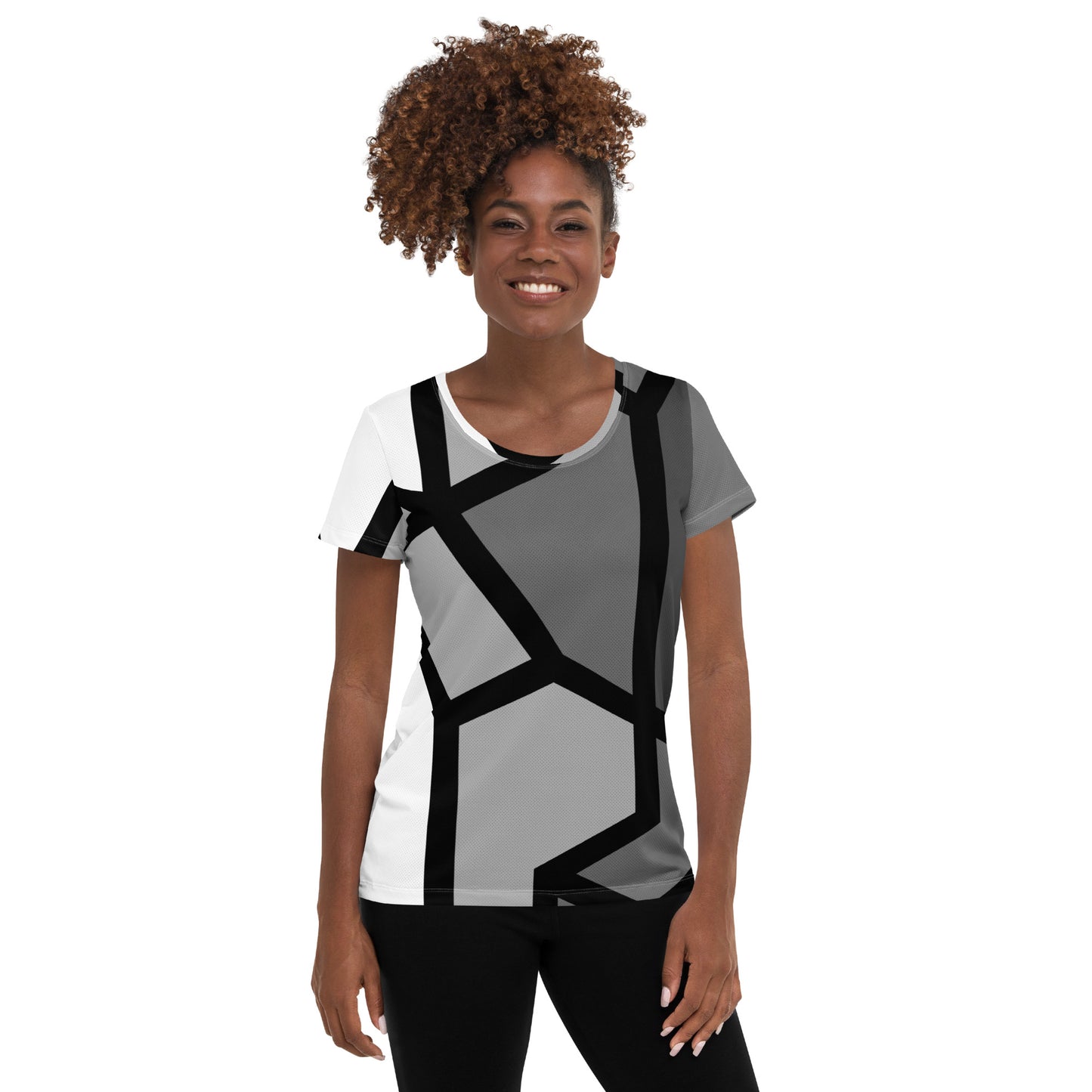 All-Over Print Women's Athletic T-shirt